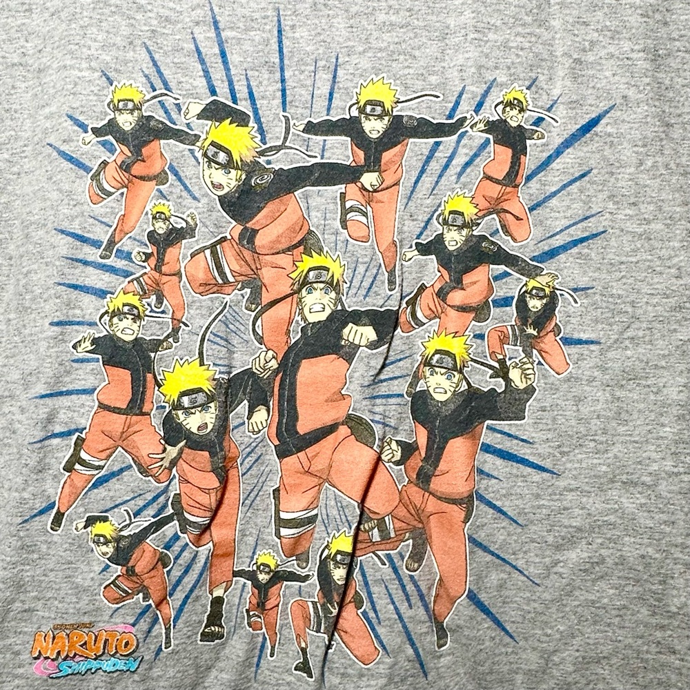 Ripple Junction T-Shirt M Naruto Shippuden Gray 2020